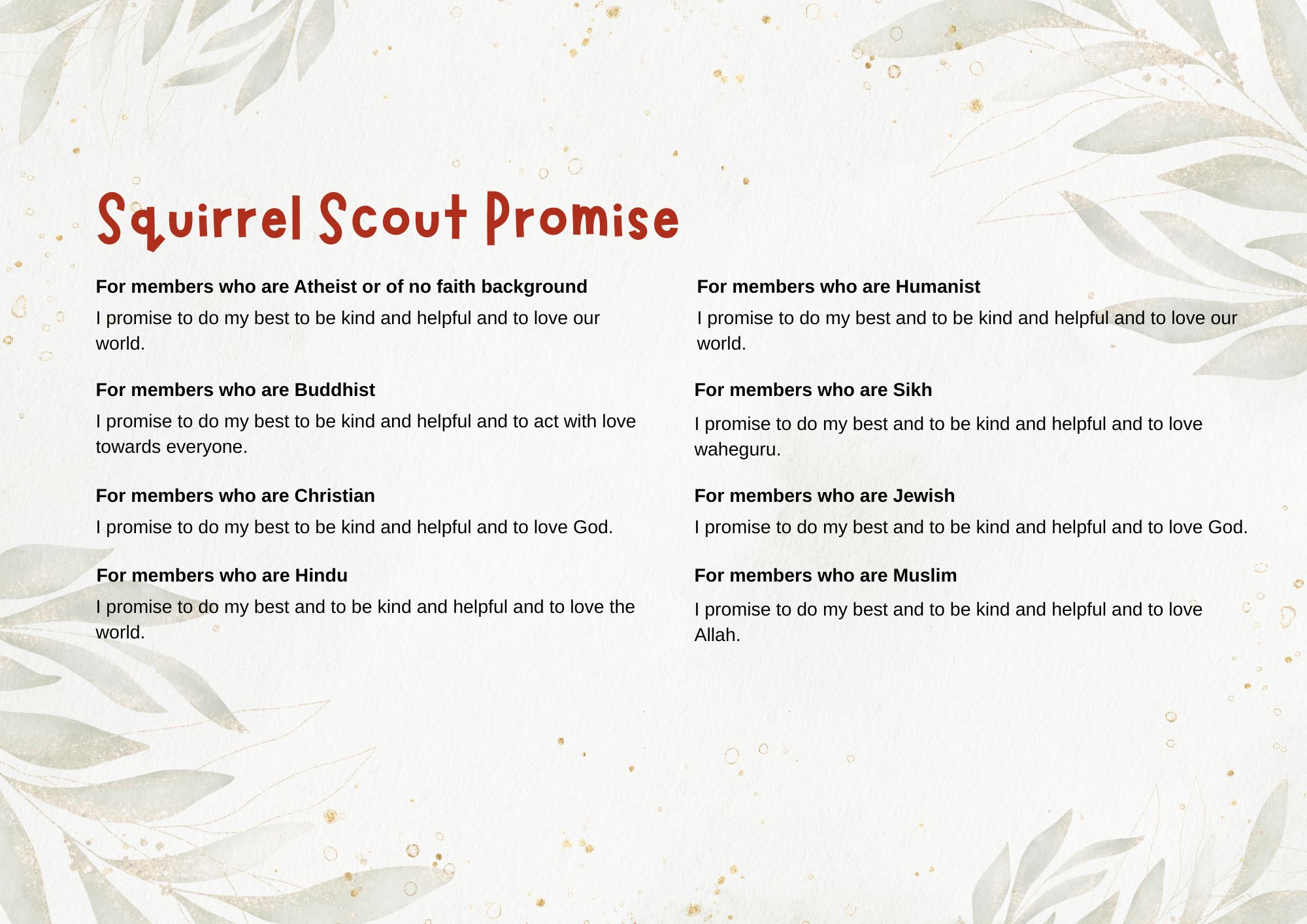 squirrel scout promise download