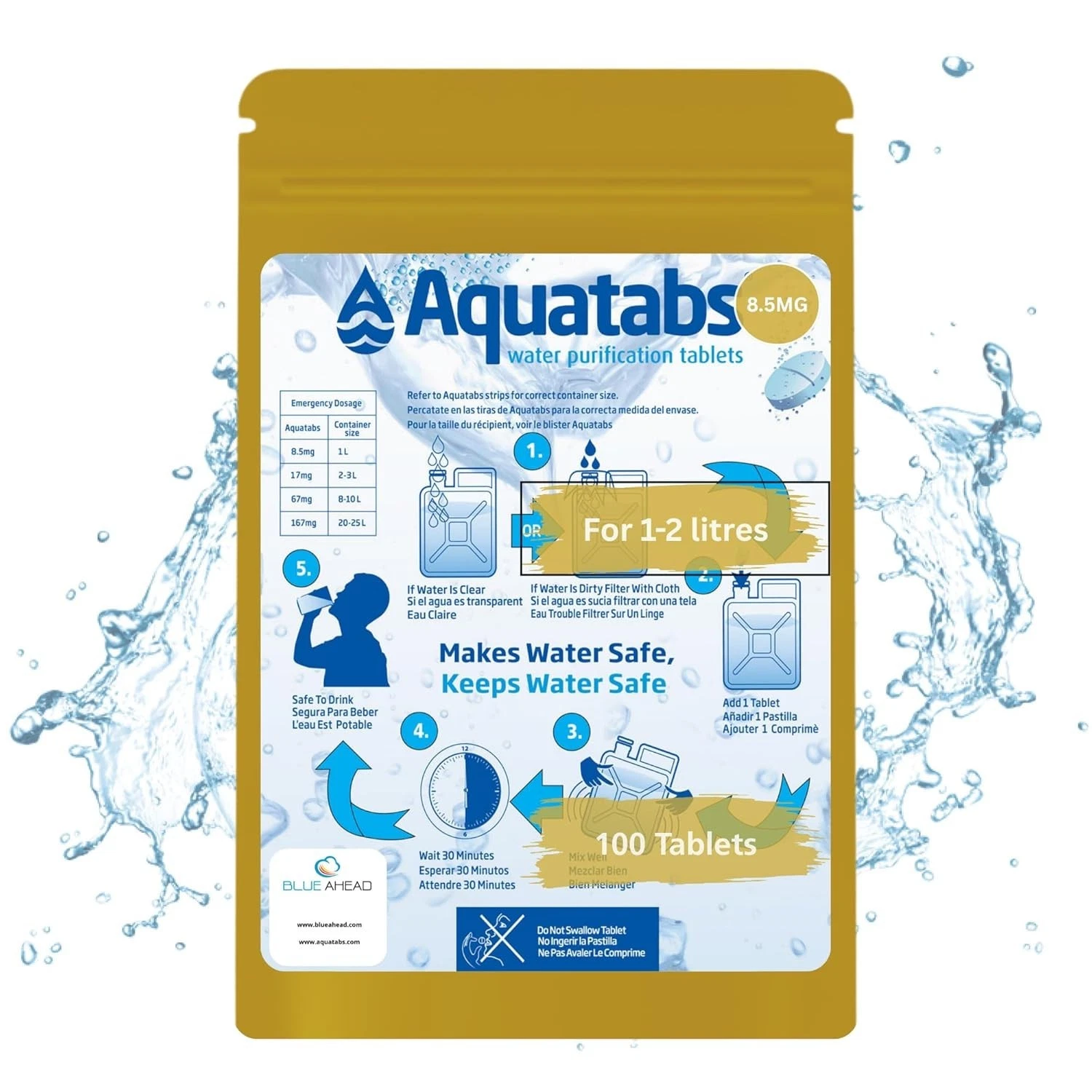 How to Find and Purify Water: A Beginner's Guide 2 aquatabs