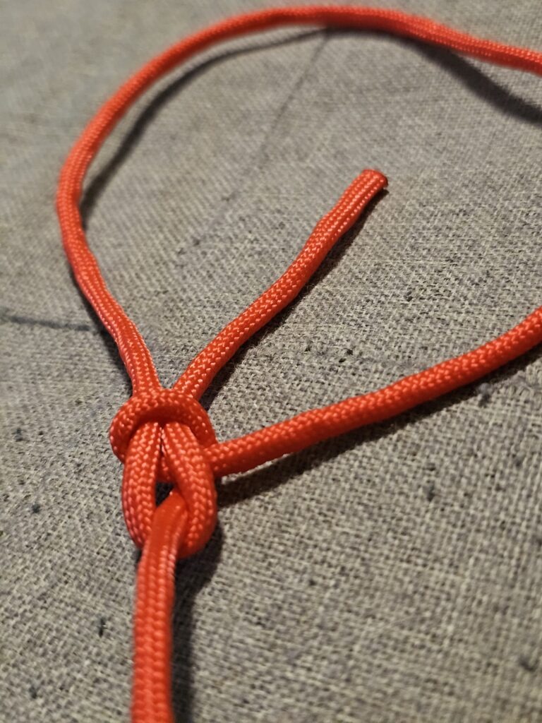 How to tie the bowline