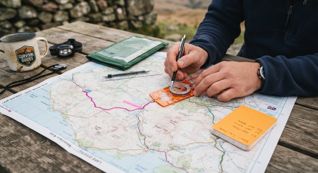 Planning and Navigating a Complete Route
