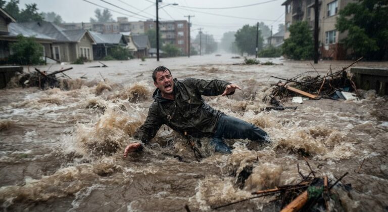 What to Do If You Are Swept Into Fast-Moving Water