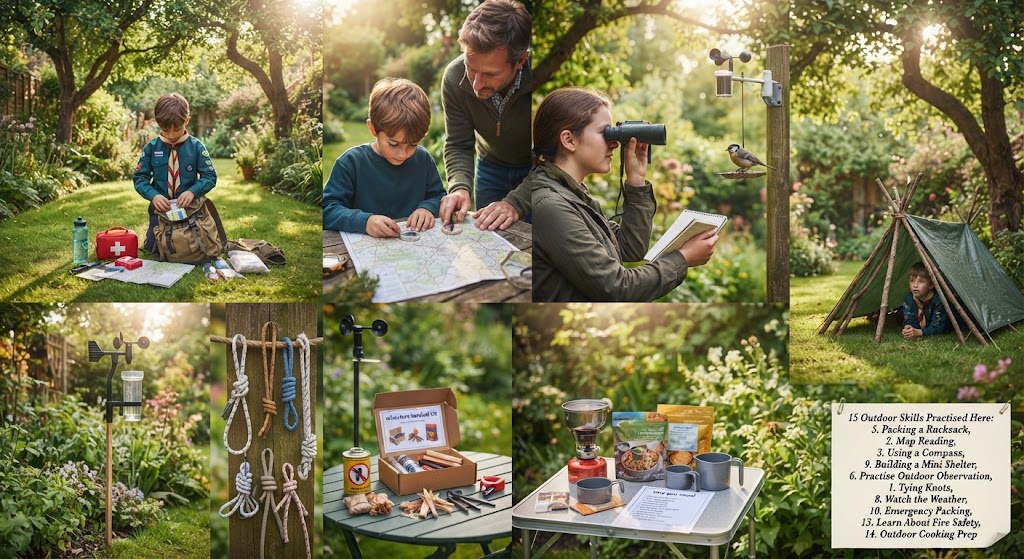 Outdoor Skills You Can Practise in Your Back Garden