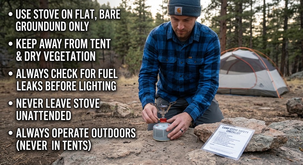 Camp Stove Safety