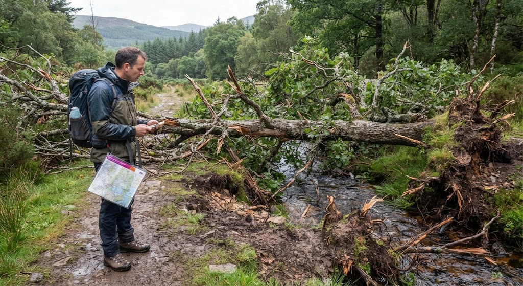 What to Do When a Hiking Route Is Blocked