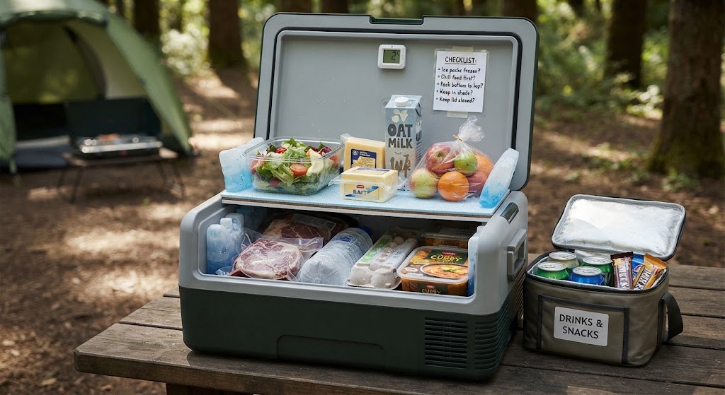 How to Keep Food Cold While Camping