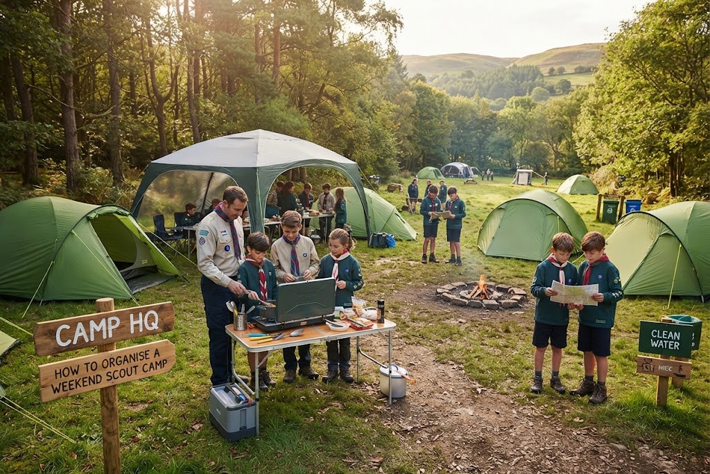 organise a weekend scout trip