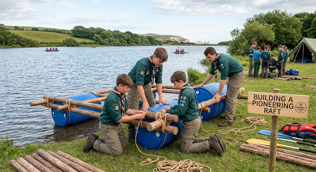 Building a Pioneering Raft: Scout Pioneering Guide