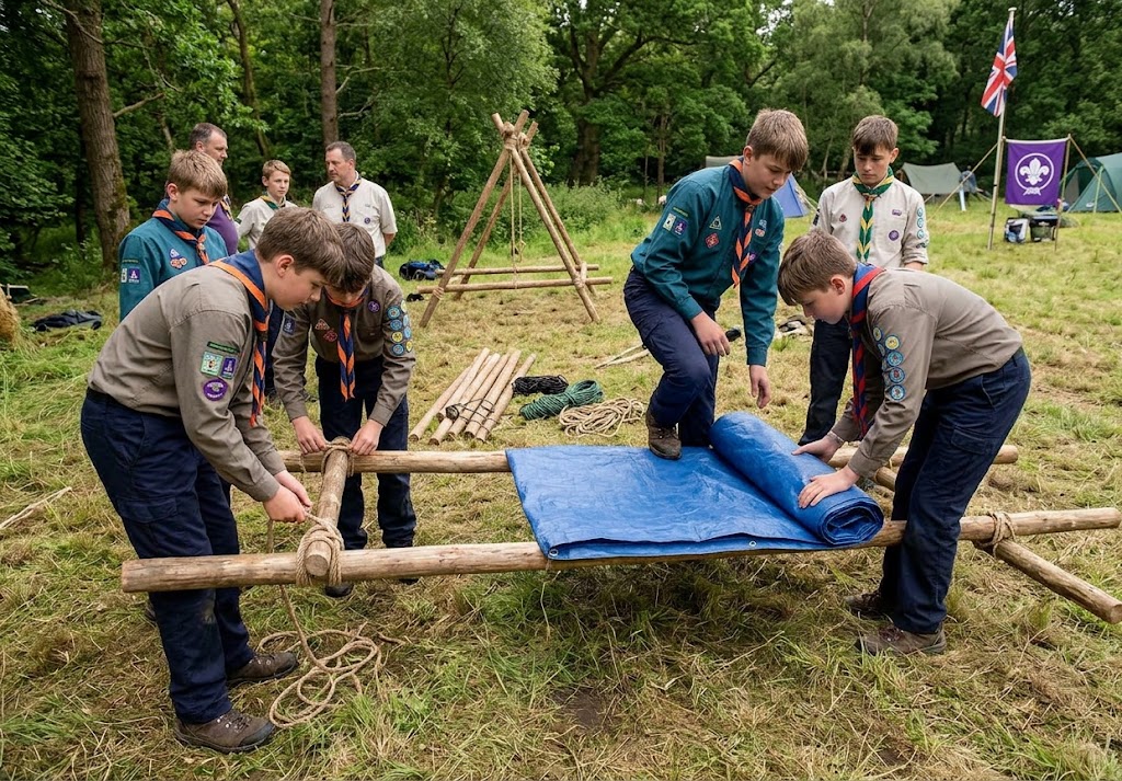 Building a Pioneering Stretcher: Scout Pioneering Guide