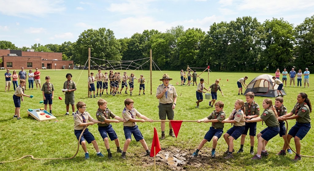 survival games for cubs and scouts