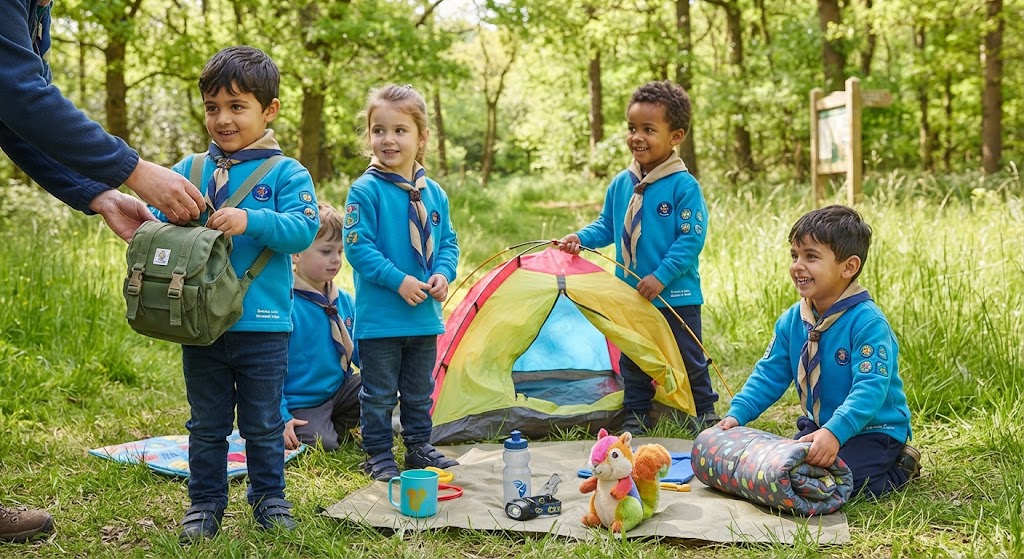 camping skills for squirrels