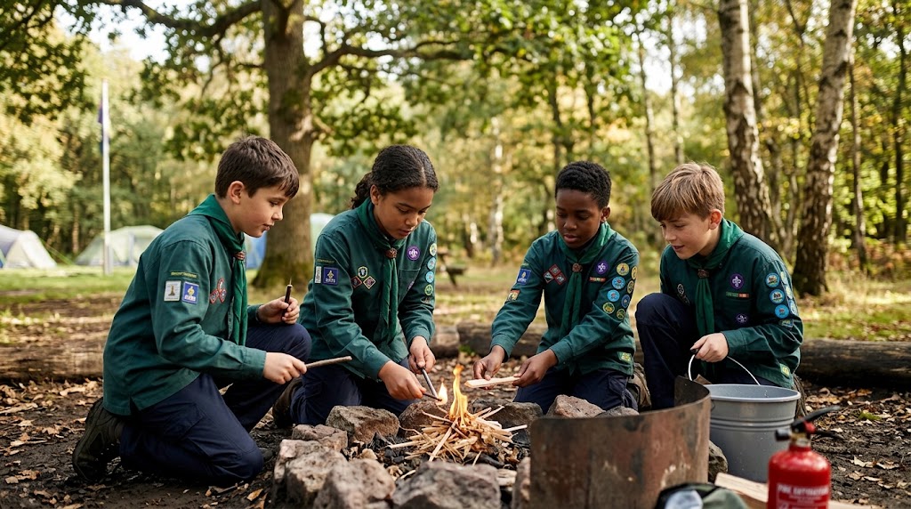 why do scouts learn to light fires
