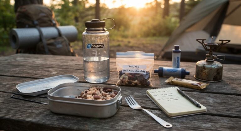 How to Ration Water and Food Outdoors