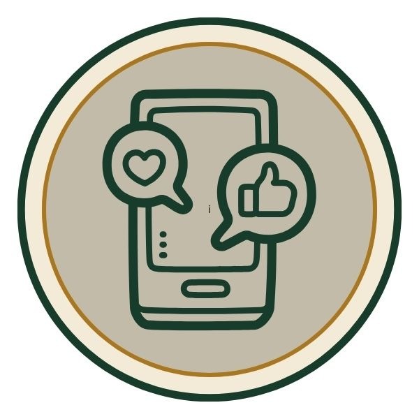 social activity badge