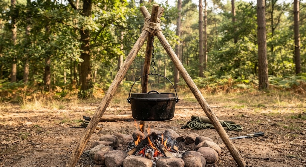 17 Camp Furniture Ideas: Easy Bushcraft Camp Gadgets 6 17 Camp Furniture Ideas: Easy Bushcraft Camp Gadgets