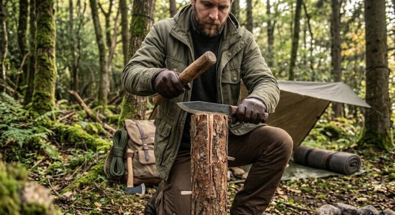 How to Baton Wood Safely