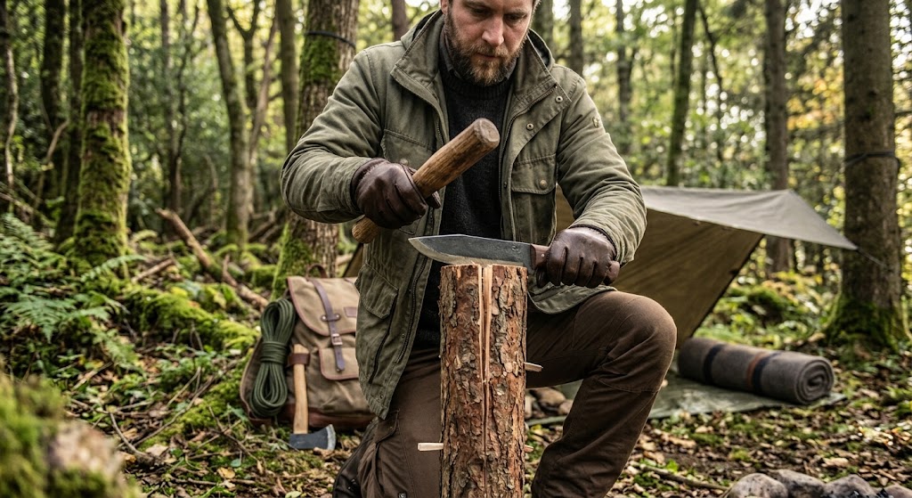 How to Baton Wood Safely